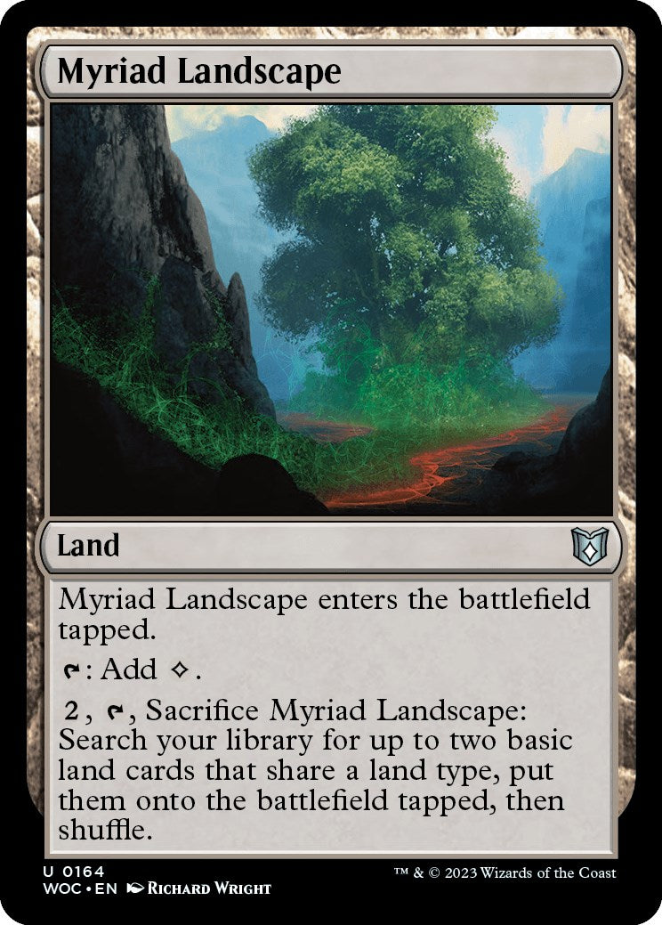 Myriad Landscape [Wilds of Eldraine Commander] | Enigma On Main