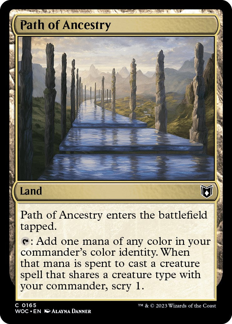 Path of Ancestry [Wilds of Eldraine Commander] | Enigma On Main