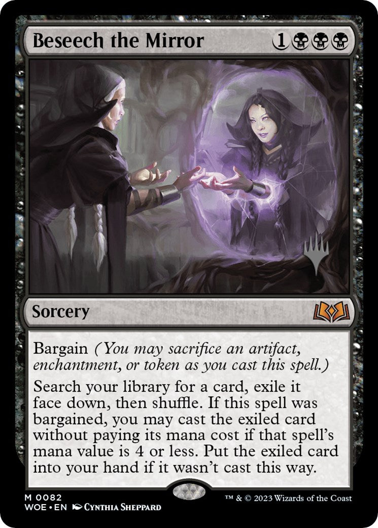 Beseech the Mirror (Promo Pack) [Wilds of Eldraine Promos] | Enigma On Main