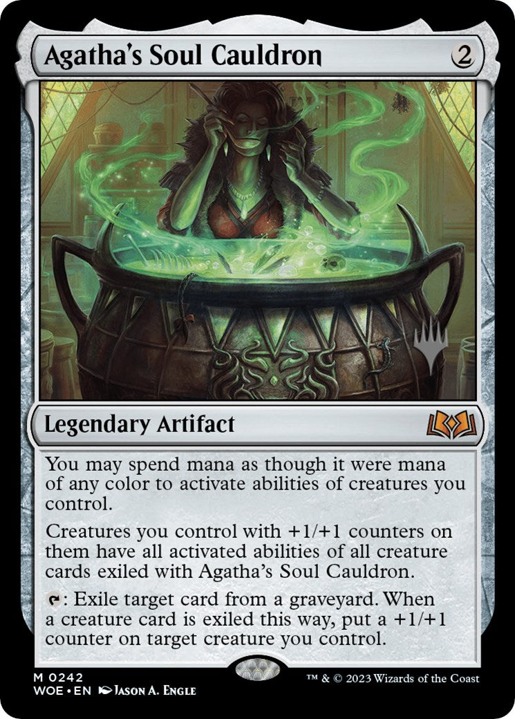 Agatha's Soul Cauldron (Promo Pack) [Wilds of Eldraine Promos] | Enigma On Main