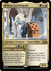 Beluna Grandsquall // Seek Thrills(Promo Pack) [Wilds of Eldraine Promos] | Enigma On Main