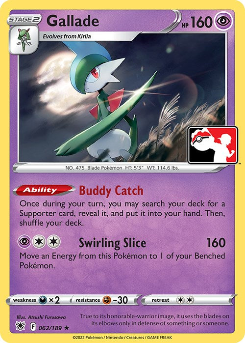 Gallade (062/189) [Prize Pack Series Three] | Enigma On Main