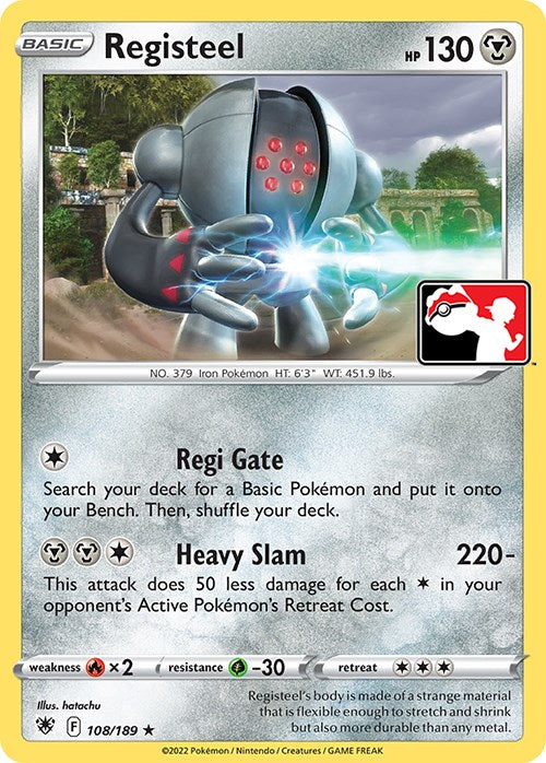 Registeel (108/189) [Prize Pack Series Three] | Enigma On Main