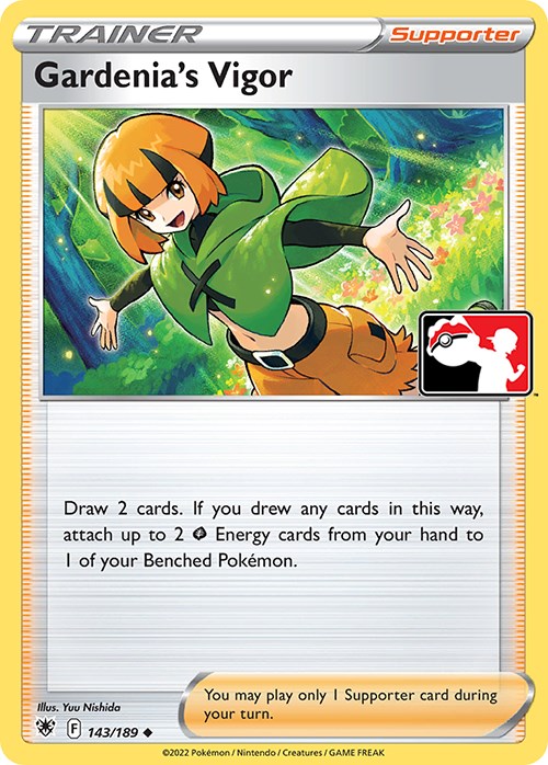 Gardenia's Vigor (143/189) [Prize Pack Series Three] | Enigma On Main