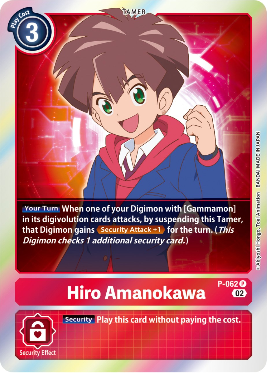 Hiro Amanokawa [P-062] [Promotional Cards] | Enigma On Main