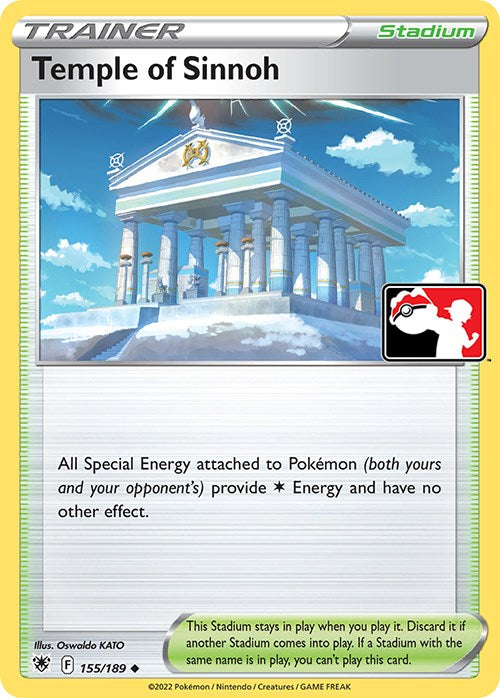 Temple of Sinnoh (155/189) [Prize Pack Series Three] | Enigma On Main