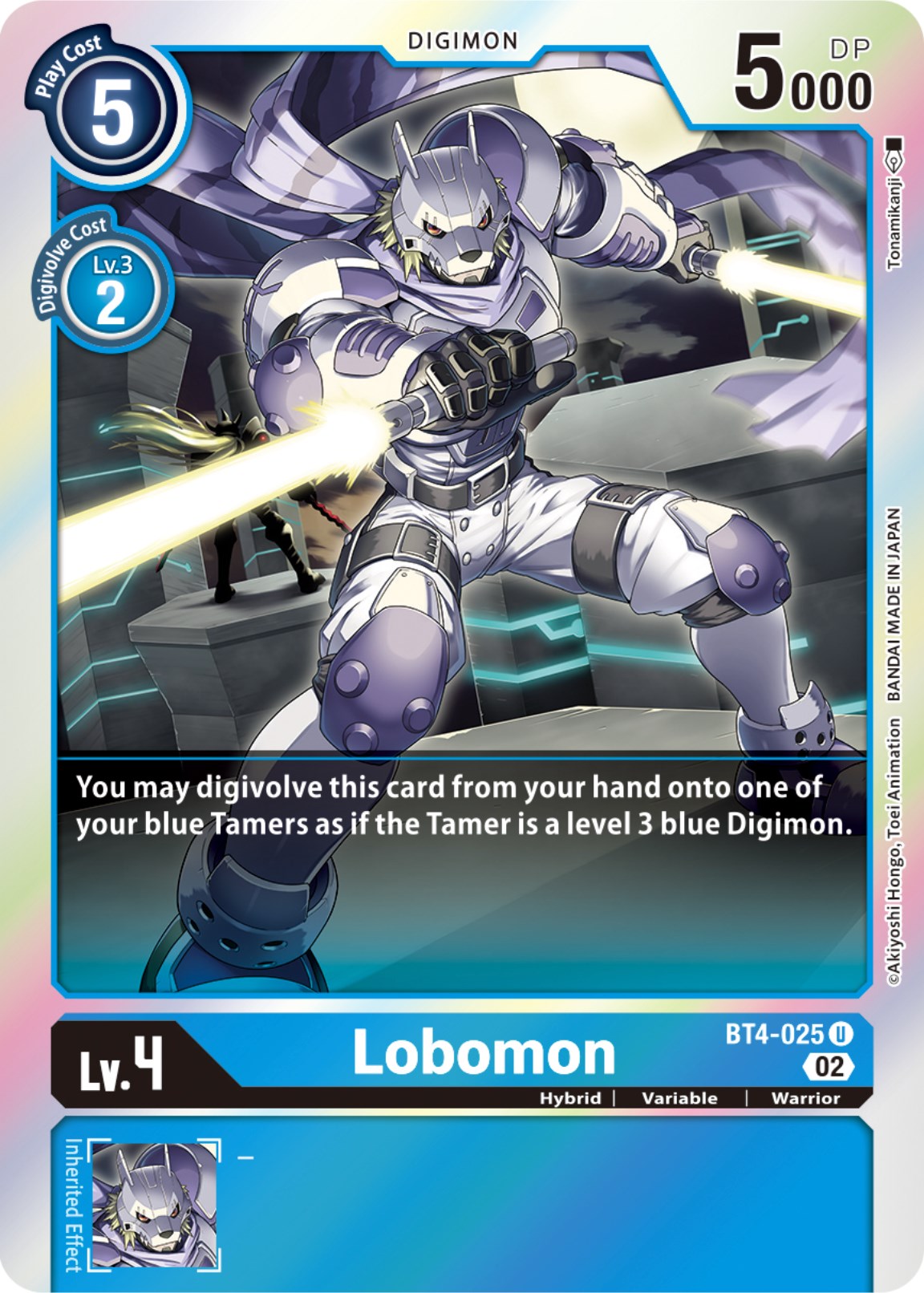 Lobomon [BT4-025] [Resurgence Booster] | Enigma On Main