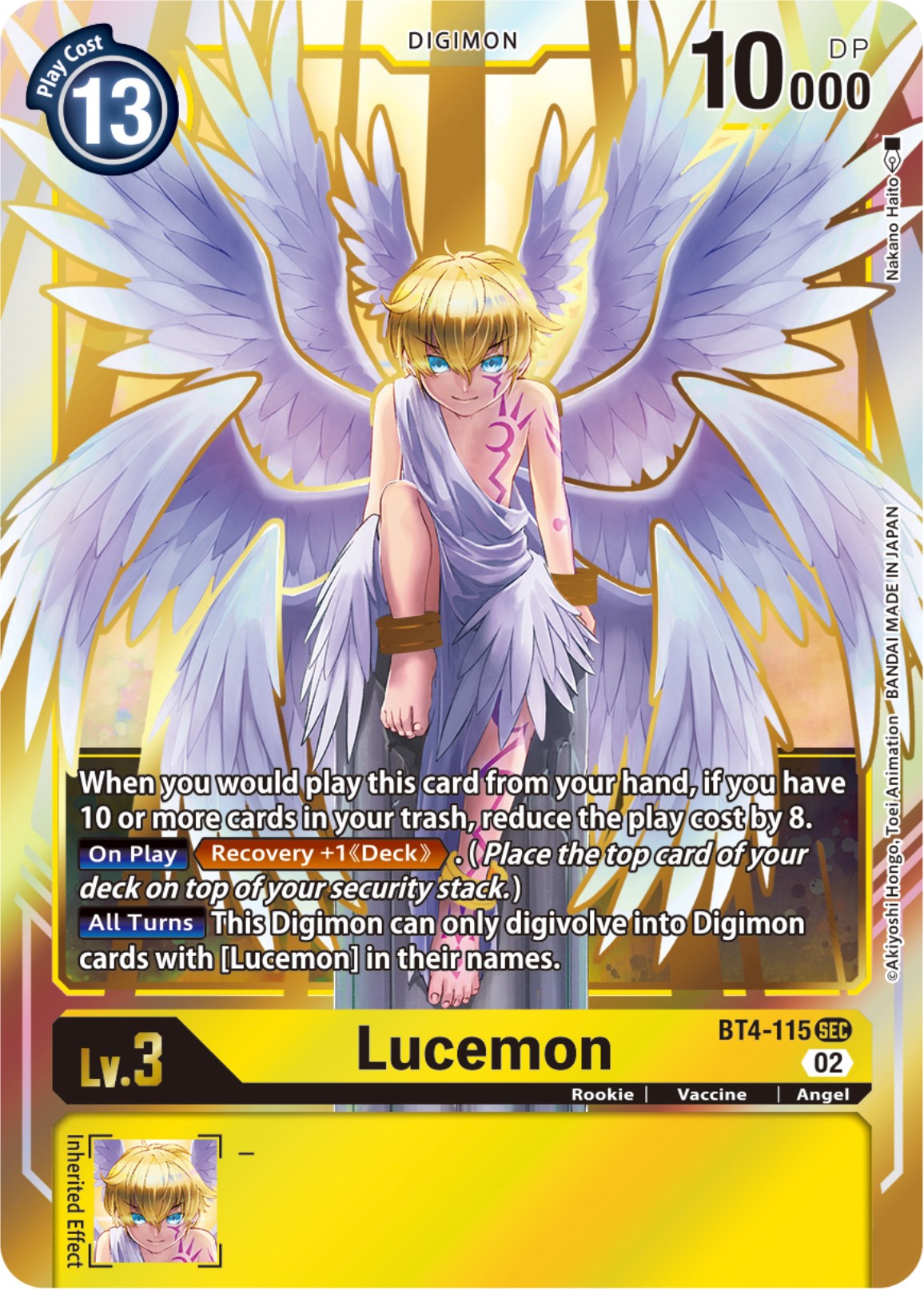 Lucemon [BT4-115] (Resurgence Booster Reprint) [Resurgence Booster] | Enigma On Main