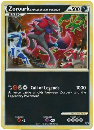 Zoroark and Legendary Pokemon (Jumbo Card) [Miscellaneous Cards] | Enigma On Main