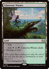 Llanowar Wastes [Duskmourn: House of Horror Commander] | Enigma On Main