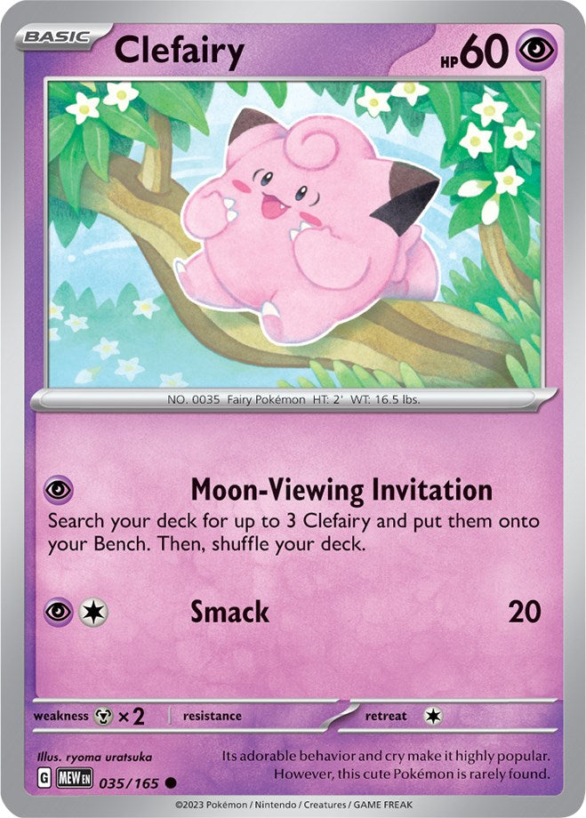 Clefairy (035/165) [Scarlet & Violet: 151] | Enigma On Main