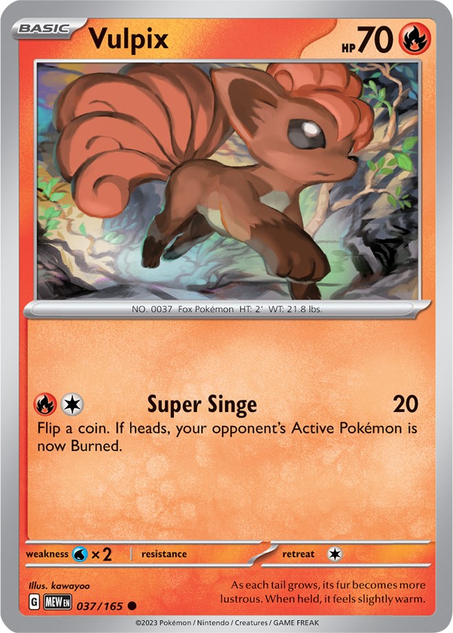 Vulpix (037/165) [Scarlet & Violet: 151] | Enigma On Main