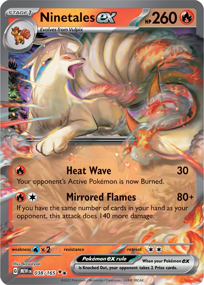 Ninetales ex (038/165) [Scarlet & Violet: 151] | Enigma On Main