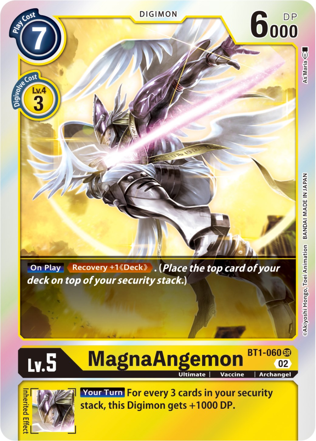 MagnaAngemon [BT1-060] (Resurgence Booster Reprint) [Resurgence Booster] | Enigma On Main