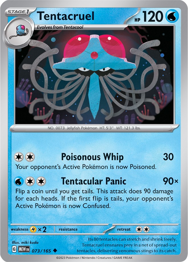 Tentacruel (073/165) [Scarlet & Violet: 151] | Enigma On Main