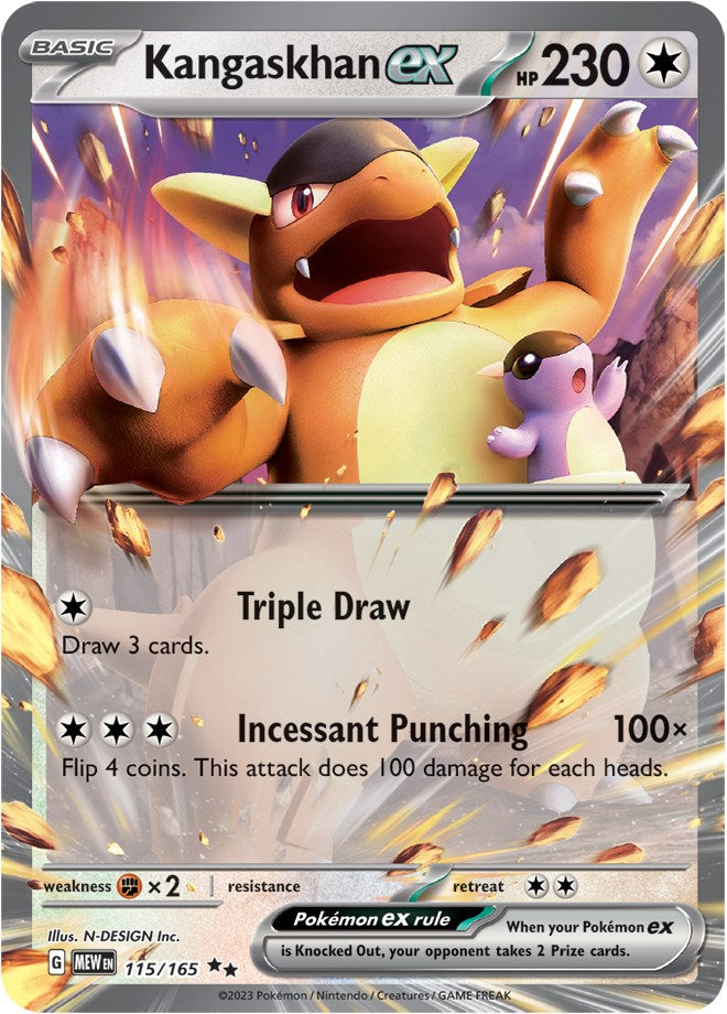 Kangaskhan ex (115/165) [Scarlet & Violet 151] | Enigma On Main
