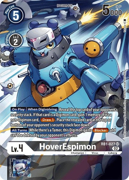 HoverEspimon (Textured Alternate Art) [Resurgence Booster] | Enigma On Main