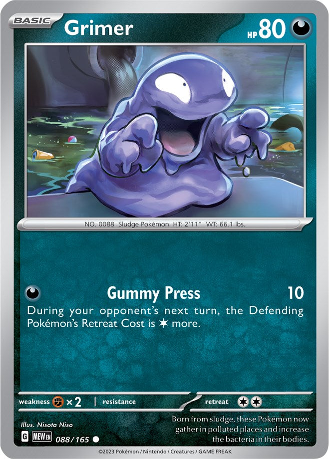 Grimer (088/165) [Scarlet & Violet: 151] | Enigma On Main