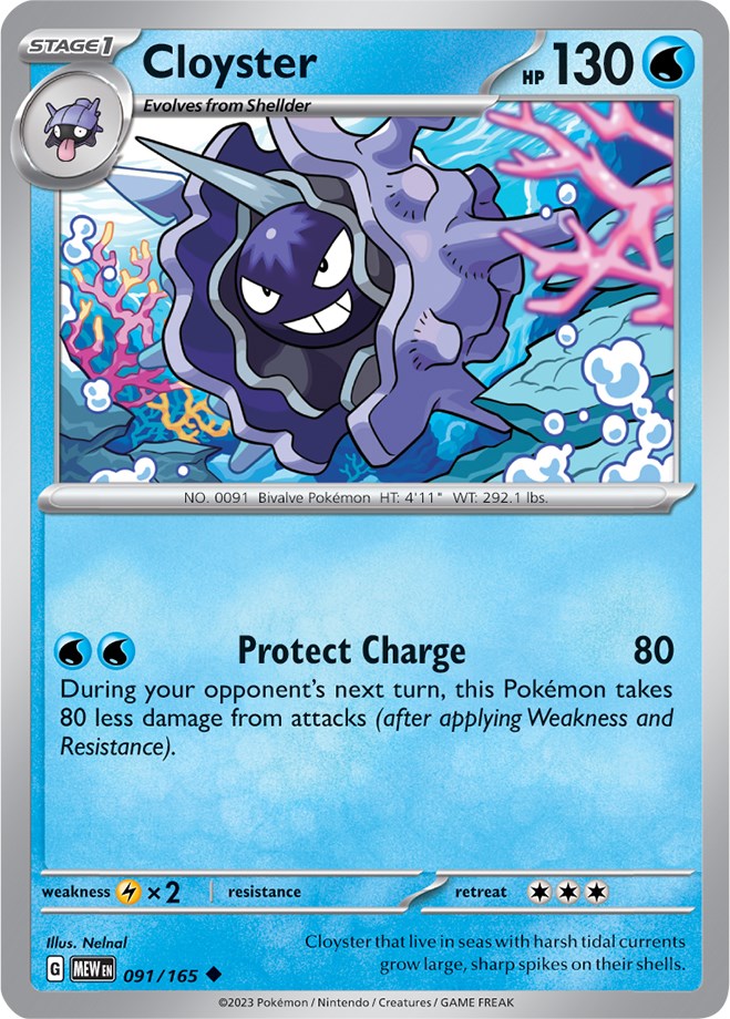 Cloyster (091/165) [Scarlet & Violet 151] | Enigma On Main