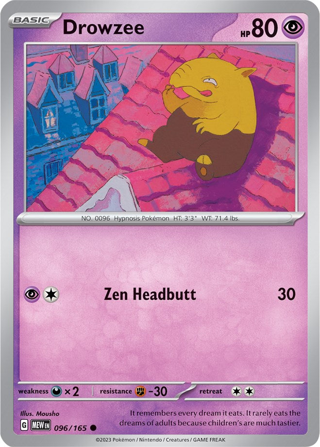 Drowzee (096/165) [Scarlet & Violet: 151] | Enigma On Main