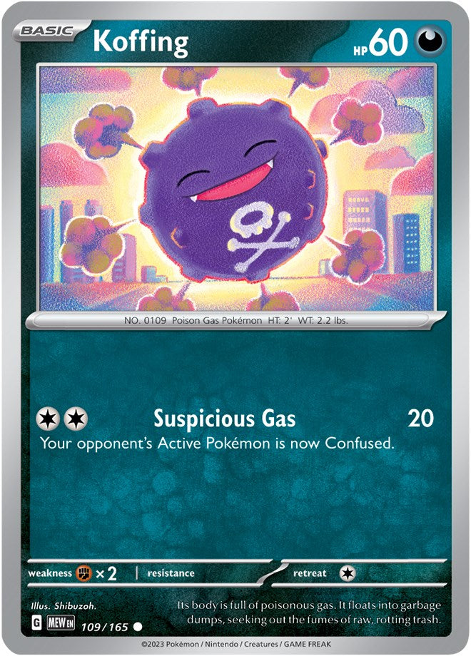 Koffing (109/165) [Scarlet & Violet 151] | Enigma On Main