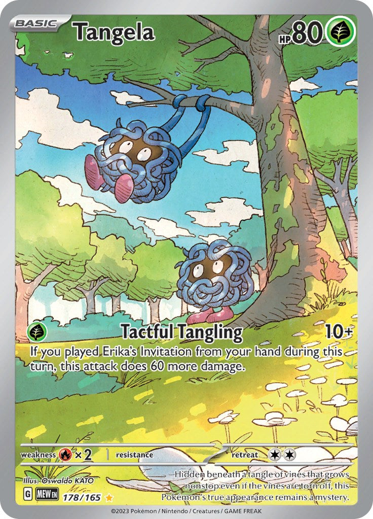 Tangela (178/165) [Scarlet & Violet: 151] | Enigma On Main