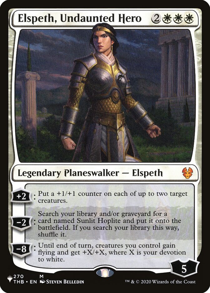 Elspeth, Undaunted Hero [The List] | Enigma On Main