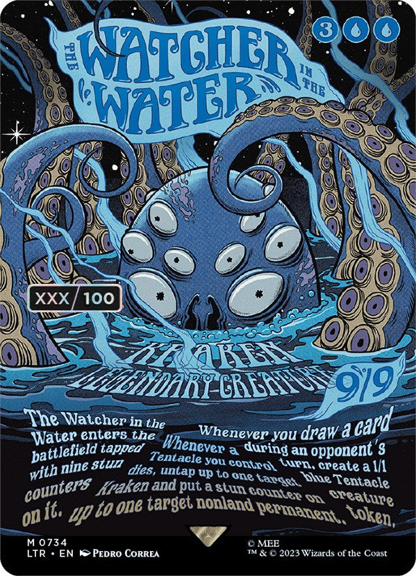 The Watcher in the Water (Borderless Poster) (Serialized) [The Lord of the Rings: Tales of Middle-Earth] | Enigma On Main