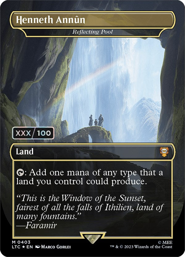 Henneth Annun - Reflecting Pool (Serialized) [The Lord of the Rings: Tales of Middle-Earth Commander] | Enigma On Main