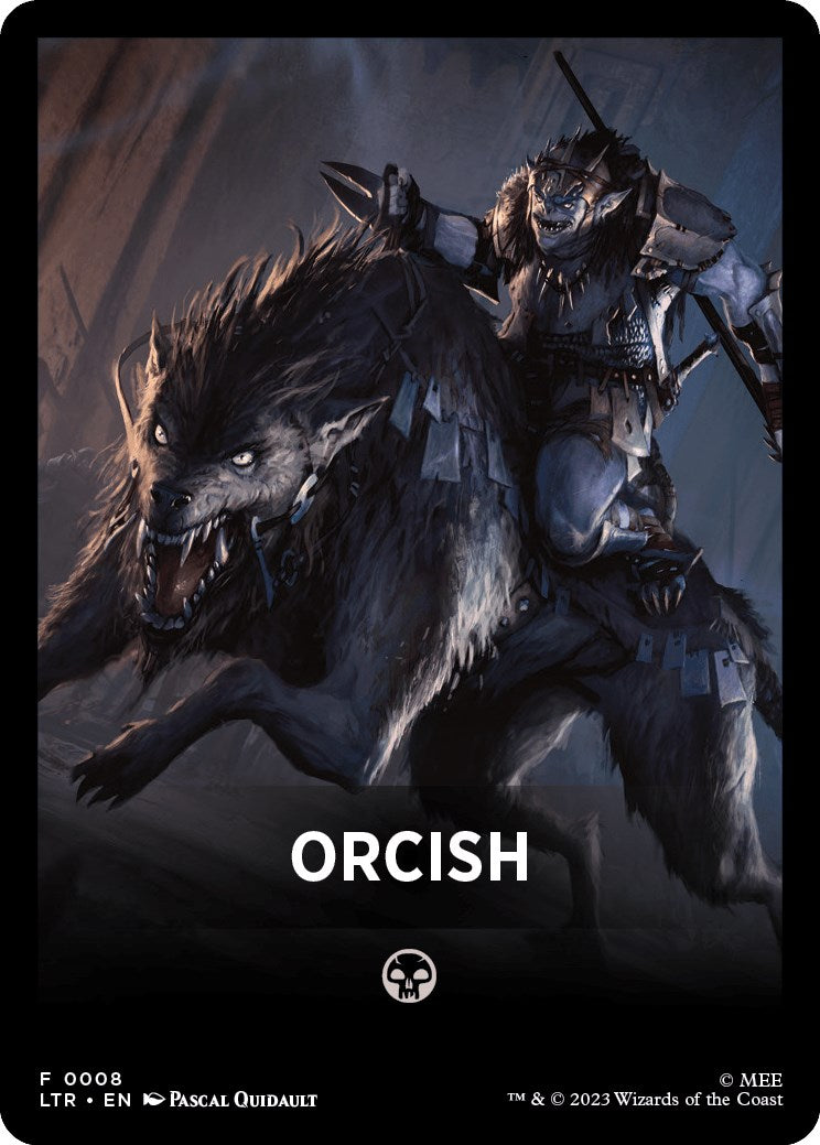 Orcish Theme Card [The Lord of the Rings: Tales of Middle-Earth] | Enigma On Main