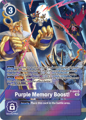 Purple Memory Boost! [P-040] (Digimon Adventure Box 2) [Promotional Cards] | Enigma On Main