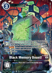 Black Memory Boost! [P-039] (Digimon Adventure Box 2) [Promotional Cards] | Enigma On Main