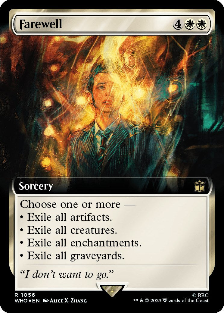 Farewell (Extended Art) (Surge Foil) [Doctor Who] | Enigma On Main