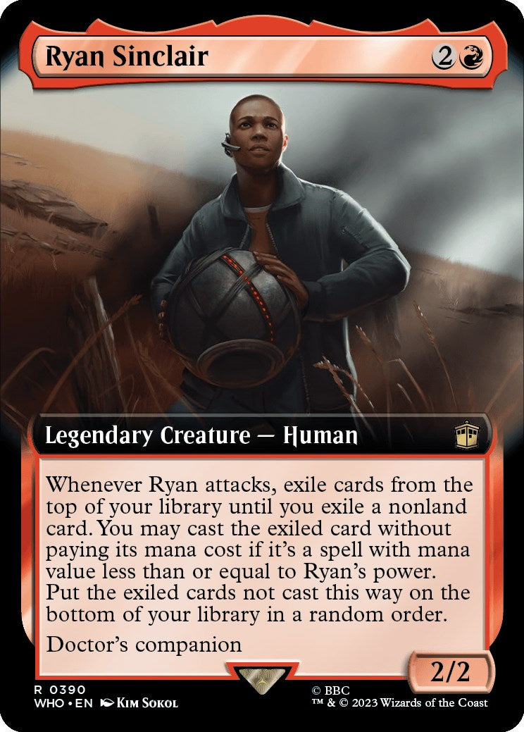 Ryan Sinclair (Extended Art) [Doctor Who] | Enigma On Main