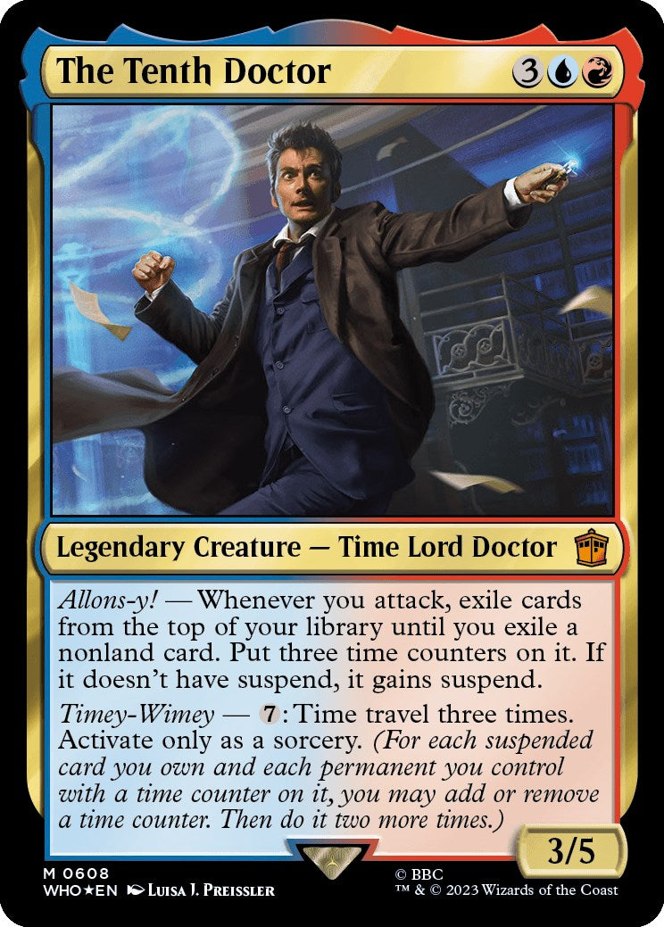 The Tenth Doctor (Surge Foil) [Doctor Who] | Enigma On Main