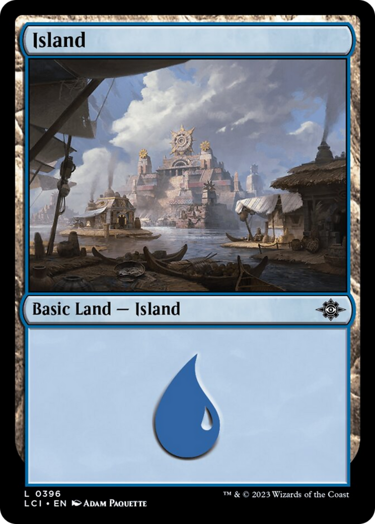 Island (0396) [The Lost Caverns of Ixalan] | Enigma On Main