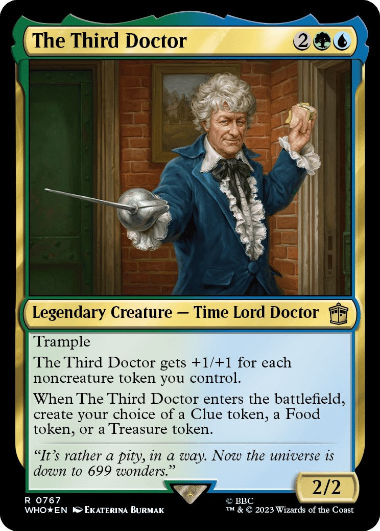 The Third Doctor (Surge Foil) [Doctor Who] | Enigma On Main