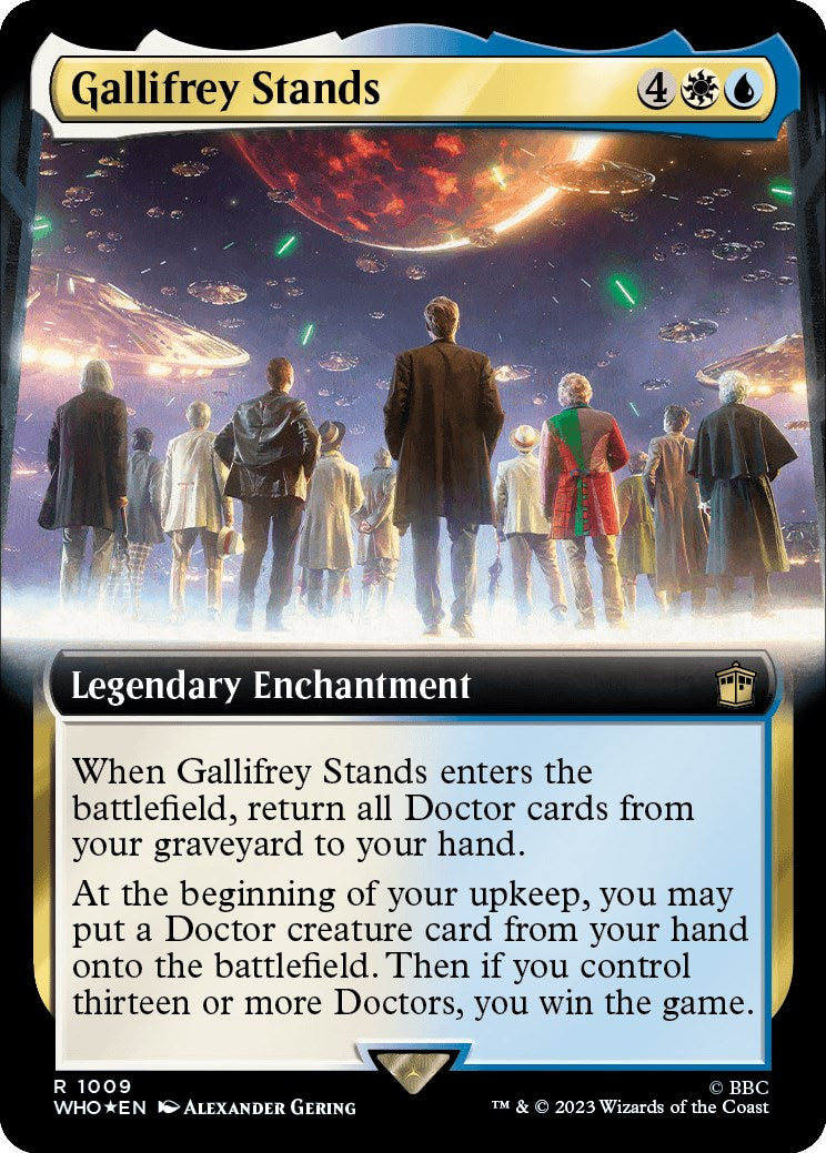 Gallifrey Stands (Extended Art) (Surge Foil) [Doctor Who] | Enigma On Main