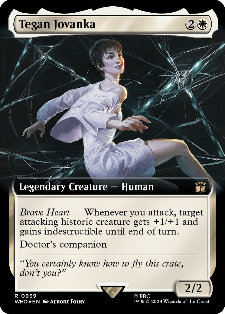 Tegan Jovanka (Extended Art) (Surge Foil) [Doctor Who] | Enigma On Main