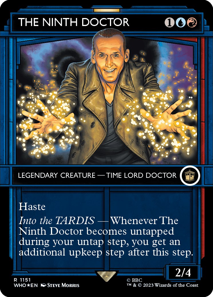 The Ninth Doctor (Showcase) (Surge Foil) [Doctor Who] | Enigma On Main