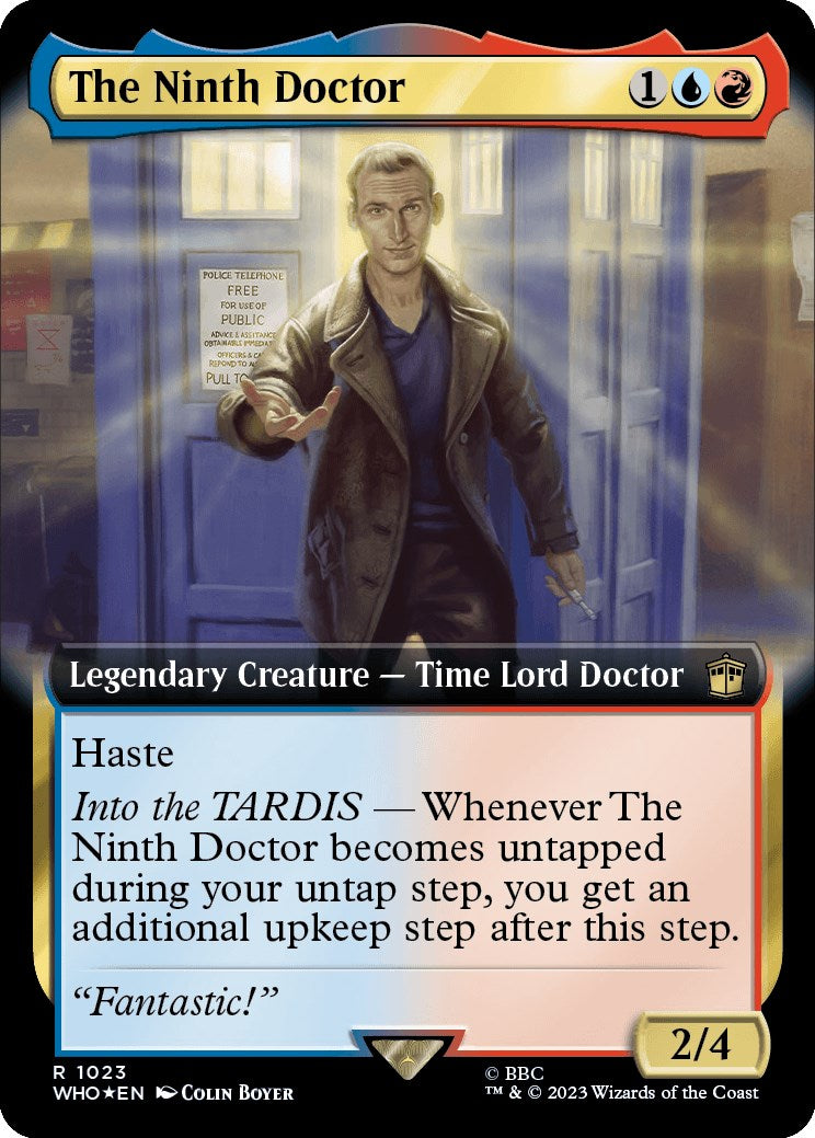 The Ninth Doctor (Extended Art) (Surge Foil) [Doctor Who] | Enigma On Main