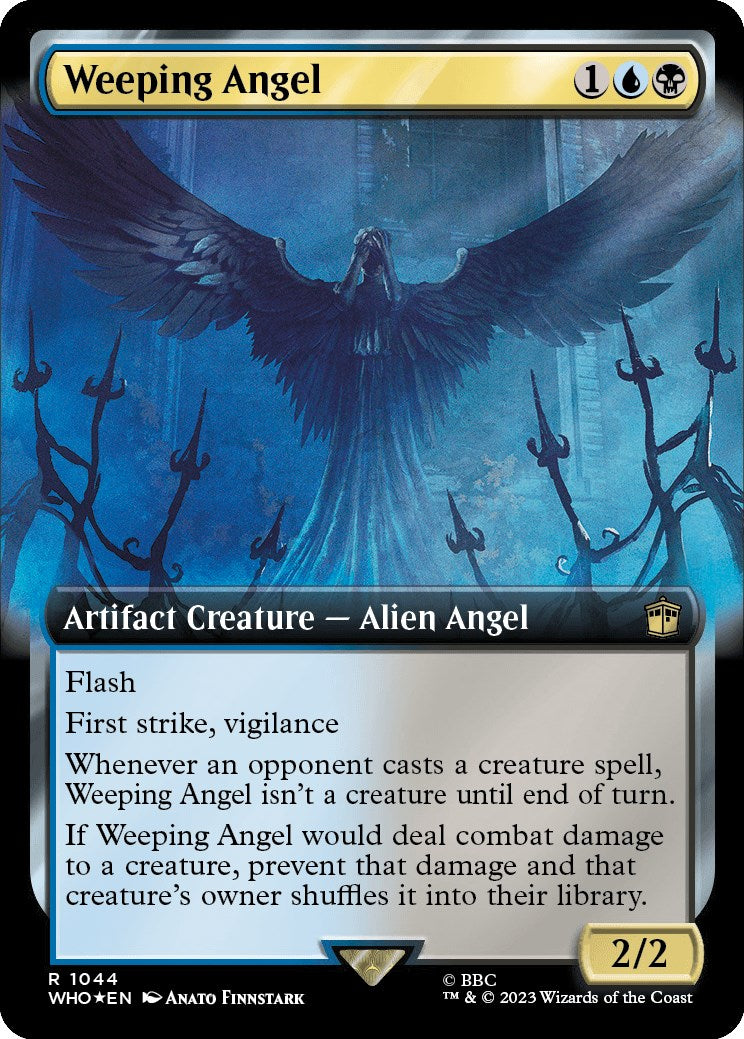 Weeping Angel (Extended Art) (Surge Foil) [Doctor Who] | Enigma On Main