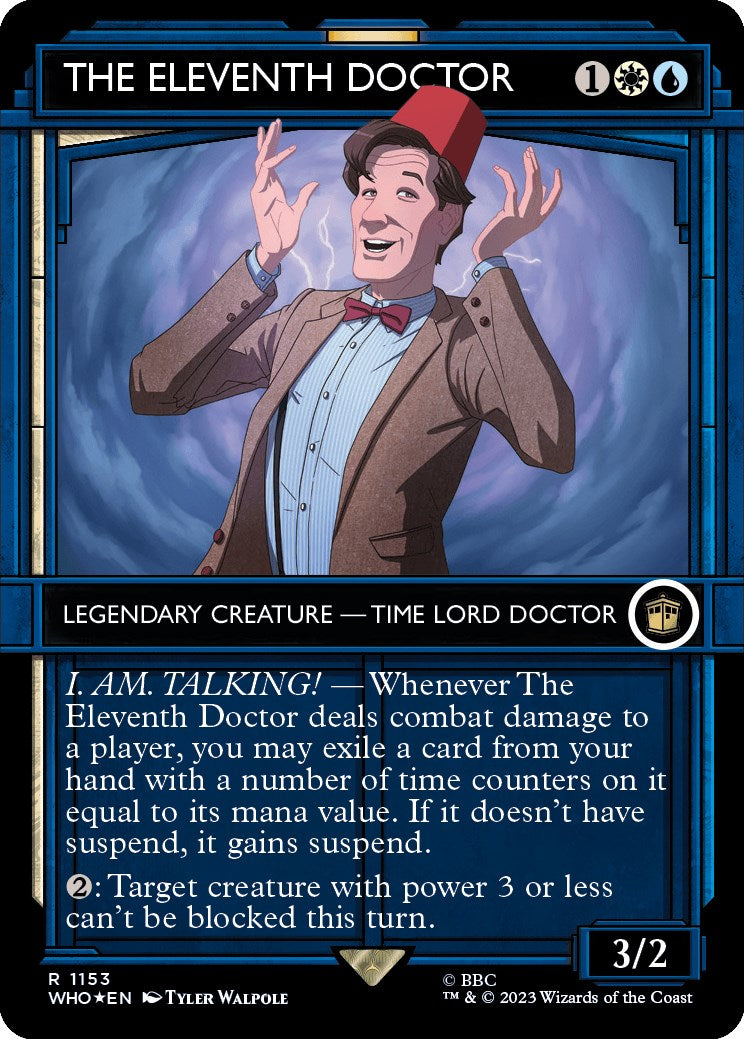 The Eleventh Doctor (Showcase) (Surge Foil) [Doctor Who] | Enigma On Main