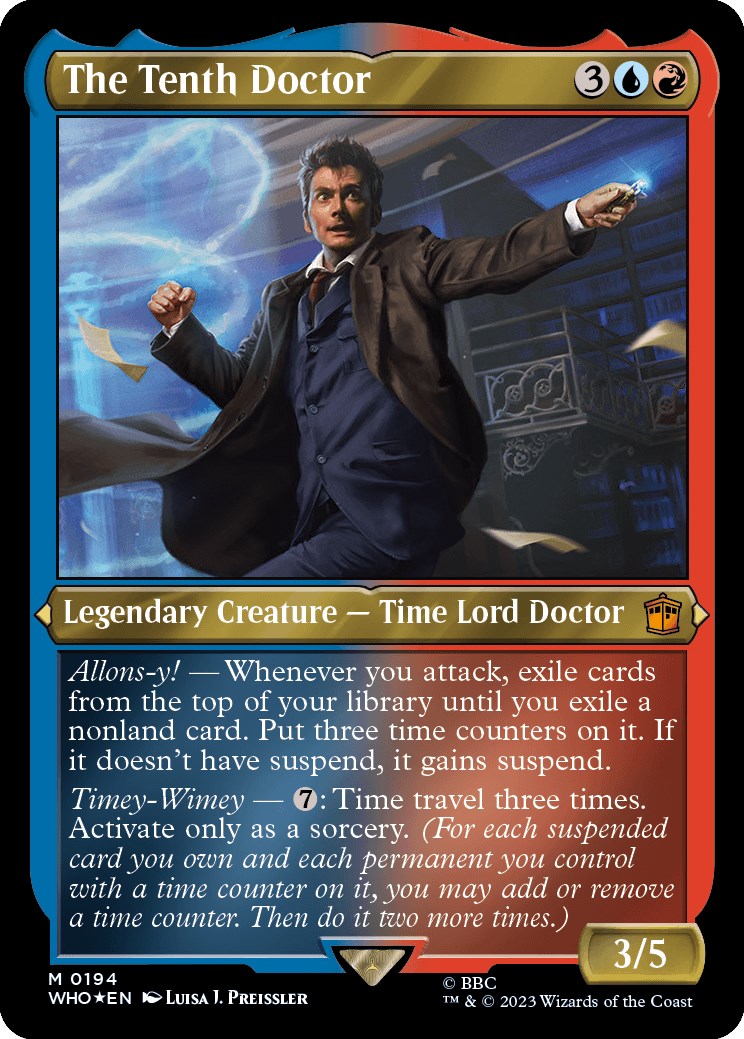 The Tenth Doctor (Display Commander) [Doctor Who] | Enigma On Main