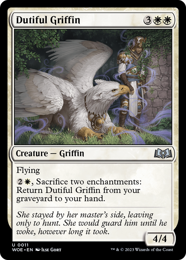 Dutiful Griffin [Wilds of Eldraine] | Enigma On Main