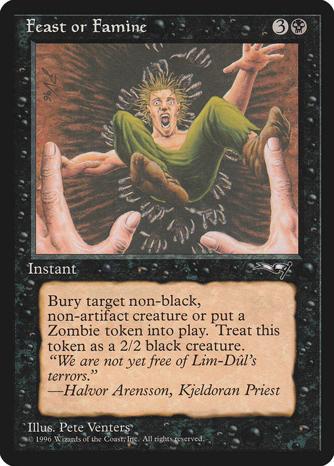 Feast or Famine (Falling) [Alliances] | Enigma On Main