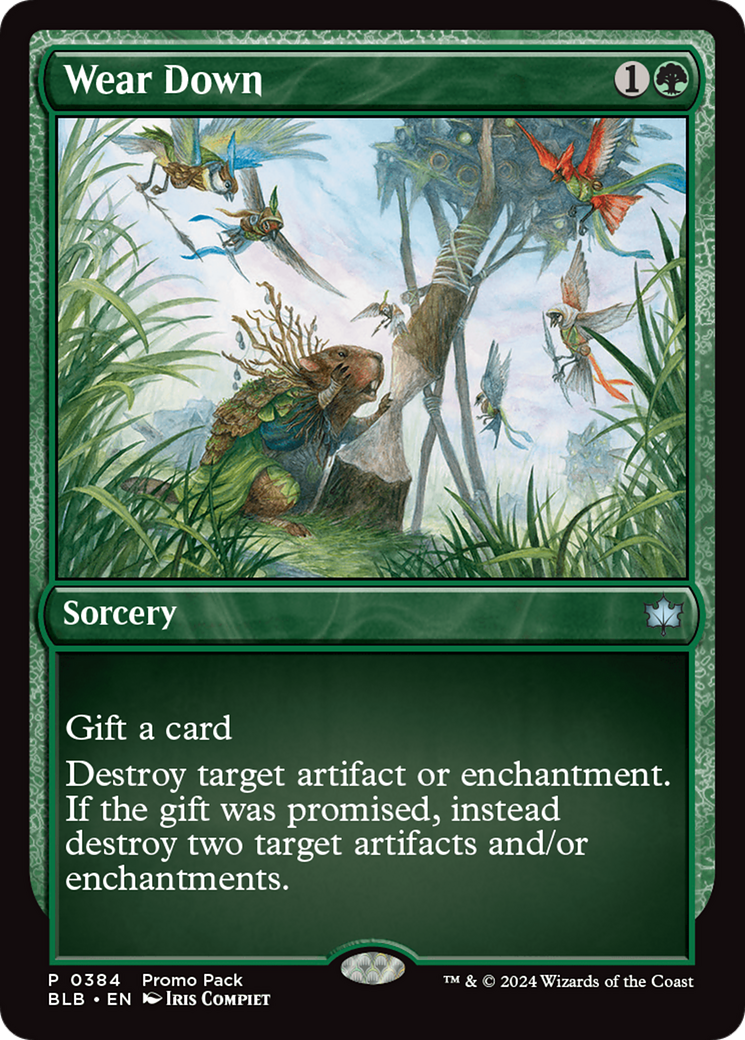 Wear Down [Bloomburrow Promos] | Enigma On Main