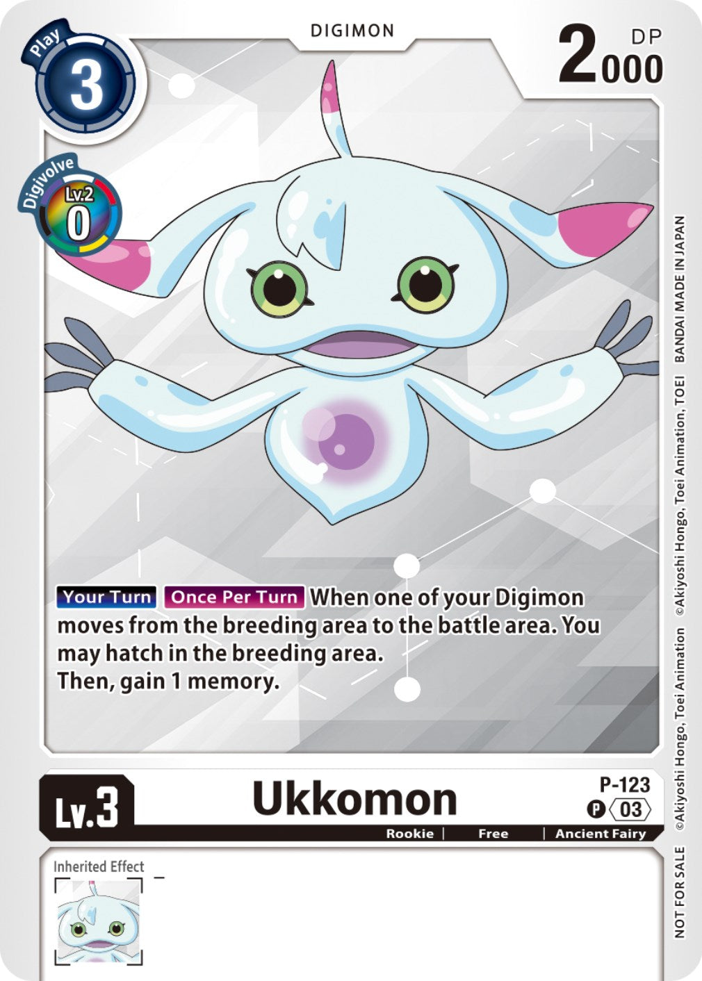 Ukkomon [P-123] (NYCC 2023 Demo Deck) [Promotional Cards] | Enigma On Main