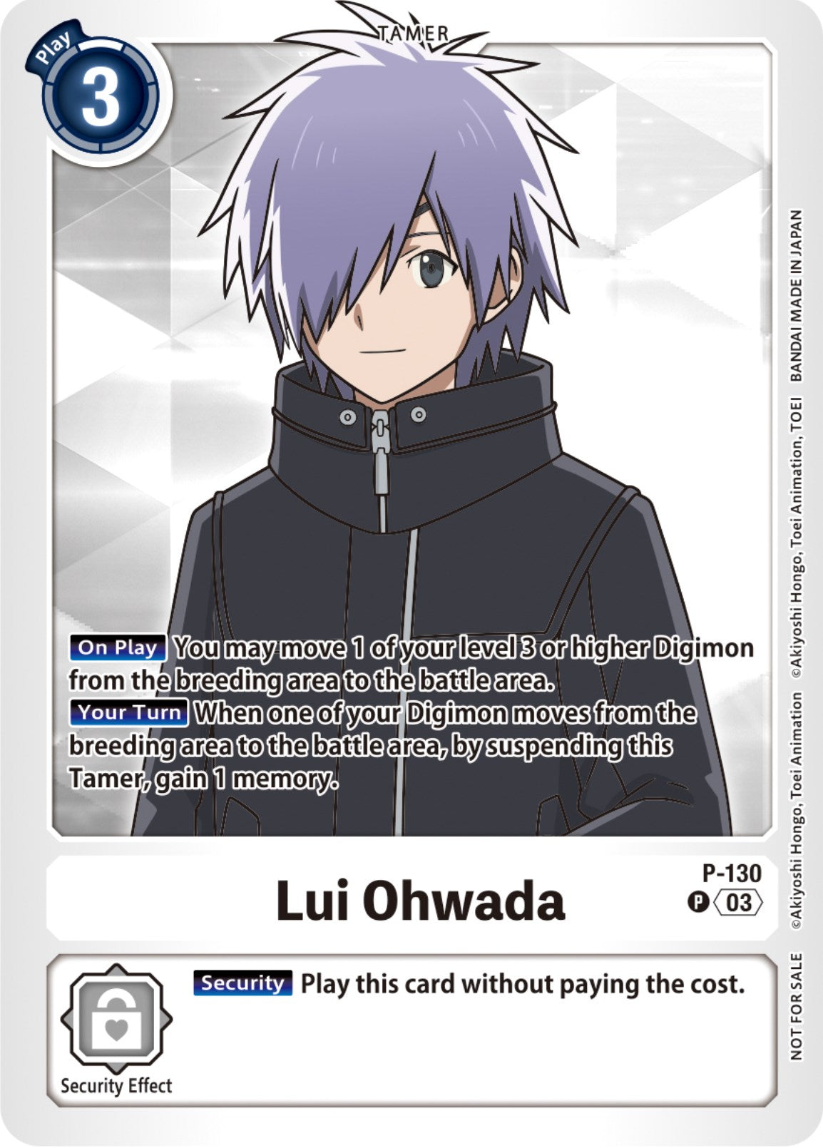 Lui Ohwada [P-130] (NYCC 2023 Demo Deck) [Promotional Cards] | Enigma On Main