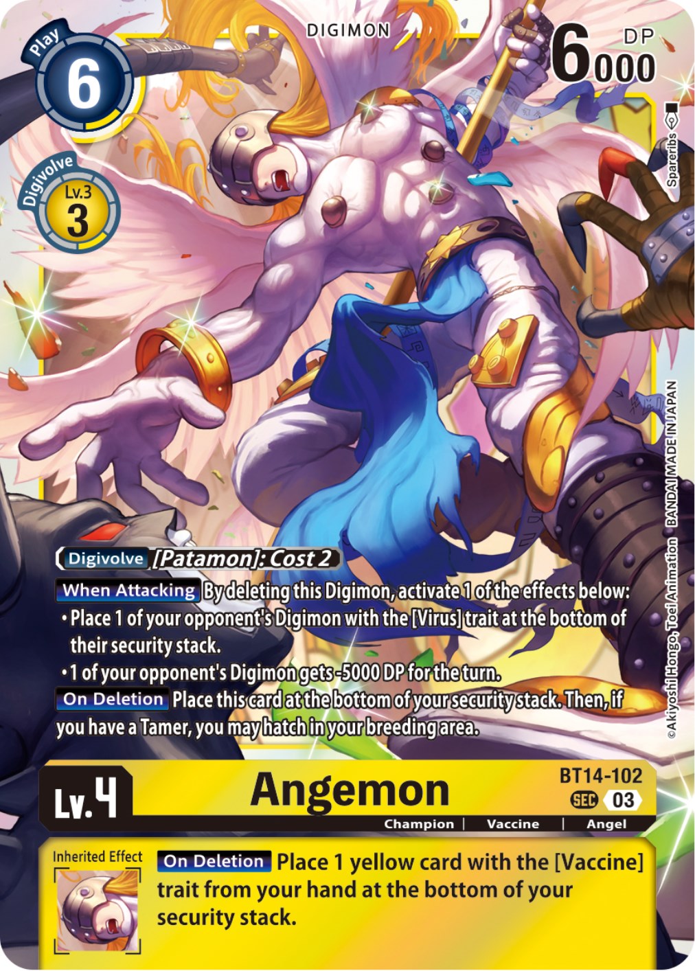 Angemon [BT14-102] [Blast Ace] | Enigma On Main